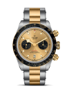Tudor Black Bay Chrono S&G 41 mm steel case, Steel and yellow gold bracelet (horloges)